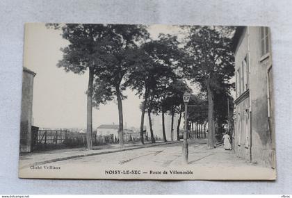 Noisy le Sec, route de Villemomble, Seine saint Denis 93