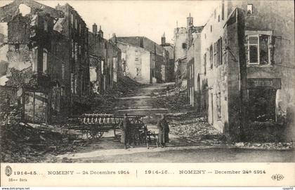 CPA Nomeny 24 decembre 1914 Militaria