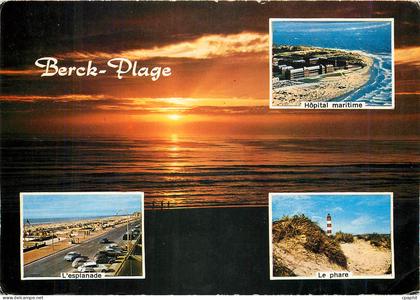 CPM Berck Plage (Pas de Calais) Hopital maritime L'esplanade Le phare