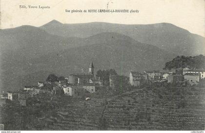 CPA FRANCE 30 " Notre Dame de la Rouvière, Vue générale".