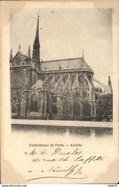 CPA Notre Dame de Paris Abside