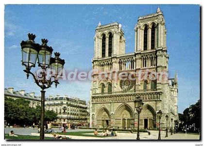 CPSM Paris Notre Dame de Paris