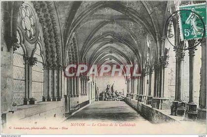 CPA Noyon Le Cloitre de la Cathedrale