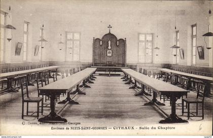 CPA Environs de Nuits Saint Georges Citeaux Salle du Chapitre