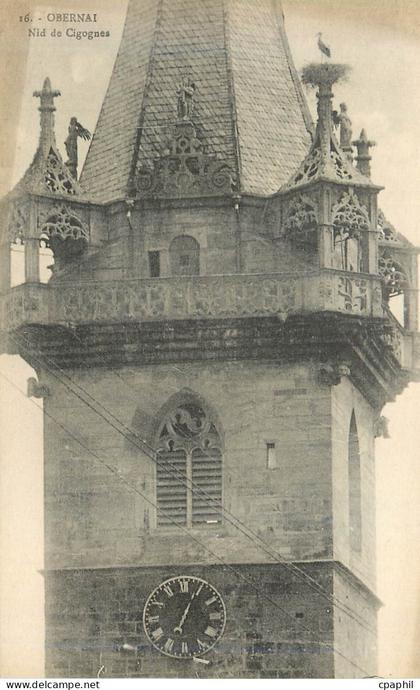 CPA Obernai Nid de Cigognes