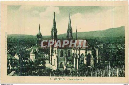 CPA Obernai vue generale