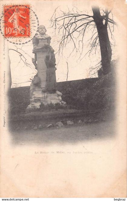 OCTEVILLE   STATUE DE MILLET