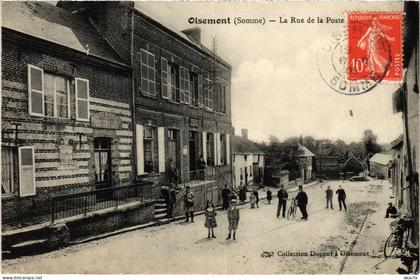 CPA Oisemont Rue de la Poste (1498349)