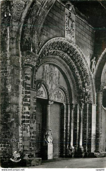 CPM 665 oloron sainte marie(b p) cathedrale sainte marie(xi siecle) porte principale