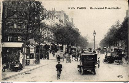 CPA Paris Boulevard Montmartre