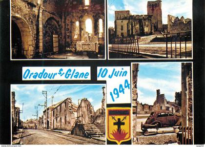 CPM Images de France Haute Vienne Oradour sur Glane Cite martyre 10 Juin 1944 Militaria