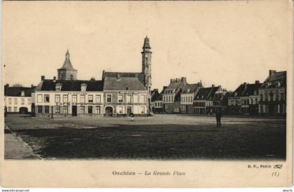 CPA ORCHIES - La Grande Place (135992)