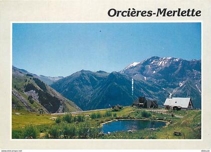 Carte Postale - 05 - Orcières Merlette - Le Jardin Alpin - Flamme Postale de Orcières Merlette - CPM - Voir Scans Recto-