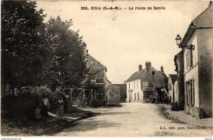 CPA Othis La route de Senlis FRANCE (1301473)