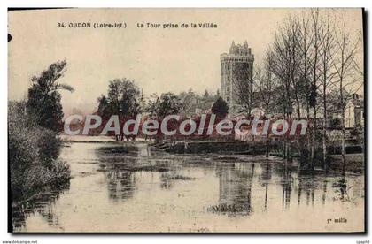 CPA Oudon Loire Inf La Tour prise de la Vallee