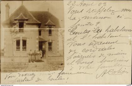 CARTE PHOTO Ouistreham