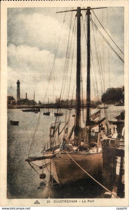 CPA Ouistreham le port