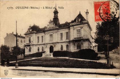 CPA OULLINS - L'Hotel de Ville (692987)