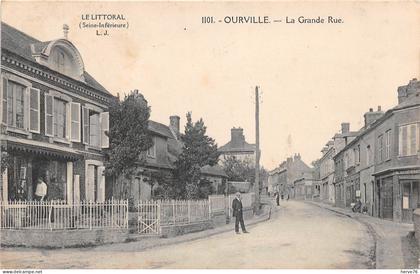 OURVILLE EN CAUX - la Grande Rue