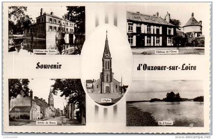 45 OUZOUER SUR LOIRE - carte souvenir