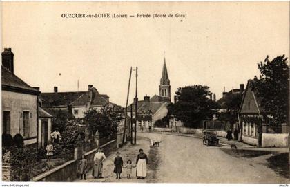 CPA OUZOUER-sur-LOIRE Entrée Route de GIEN (608290)