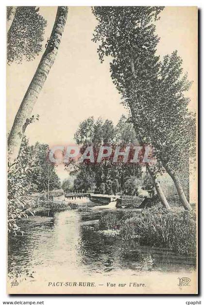 CPA Pacy sur Eure Vue sur l'Eure