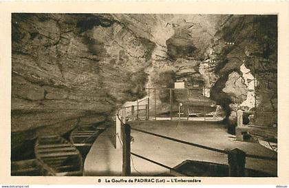 Carte Postale Ancienne - 46 - Padirac - Le Gouffre de Padirac - L'Embarcadère - Spéléologie - Grotte - CPA - Voir Scans