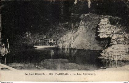 CPA Padirac Le Lac Suspendu