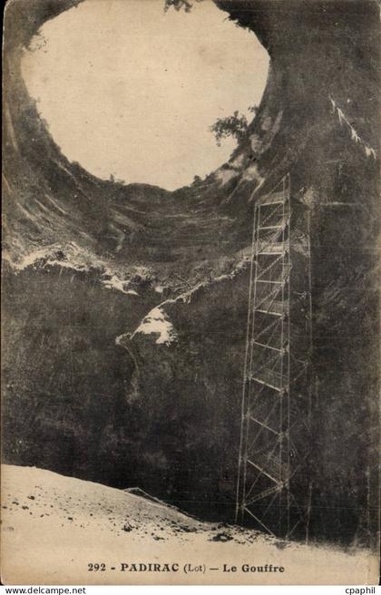 Padirac CPA Le gouffre