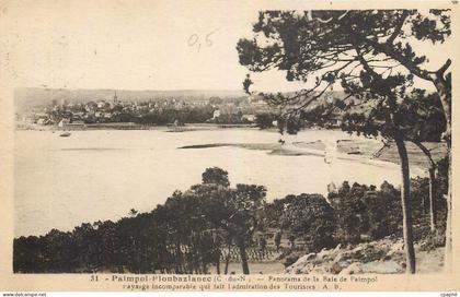 CPA Paimpol Ploubazlanec C du N Panorama de la Baie de Paimpol