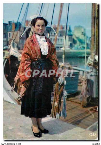 CPM En Bretagne Costume de Paimpol Folklore