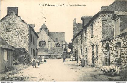 CPA Paimpont  35/81