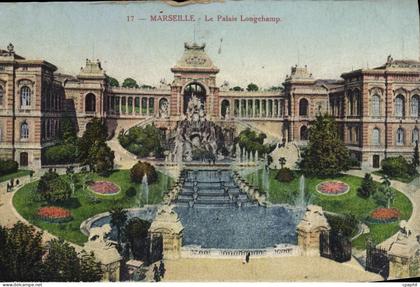 CPA Marseille Le Palais Longchamp