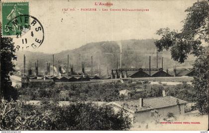 Pamiers CPA Les usines metallurgiques