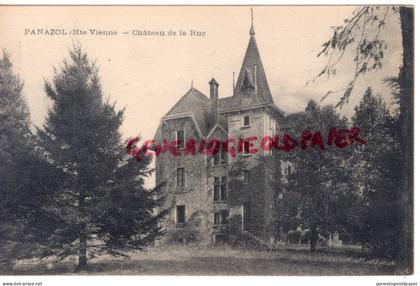 87- PANAZOL -   CHATEAU DE LA RUE