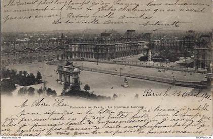 Panorama de Paris - Le nouveau Louvre