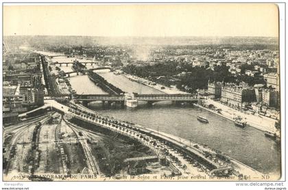 Panorama de Paris postcard not travelled bb