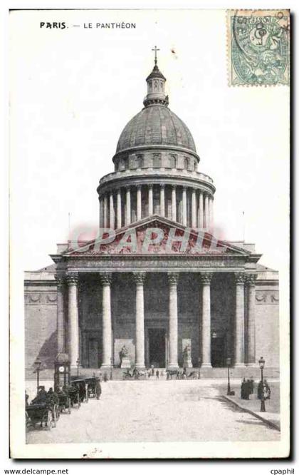 CPA Paris Le pantheon