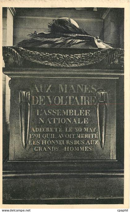 CPA Paris Le Pantheon Tombeau de Voltaire