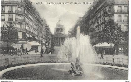 Paris - La rue Soufflot et le Panthéon