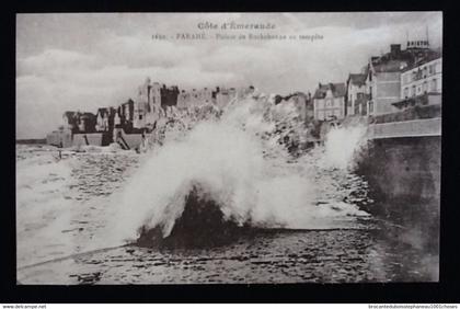 35  Paramé  Pointe de Rochebonne en tempête