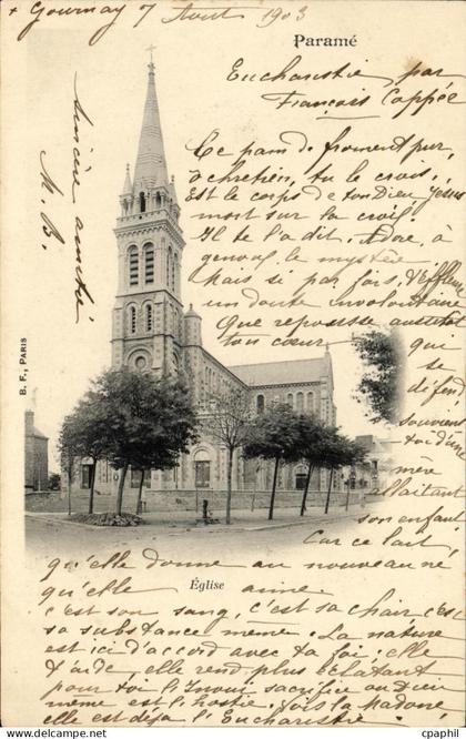 CPA Parame Eglise