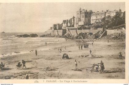 CPA Parame La Plage a Rochebonne