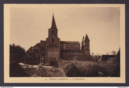 FRANCE, Postcard RPPC, Paray-le-Monial, The Church