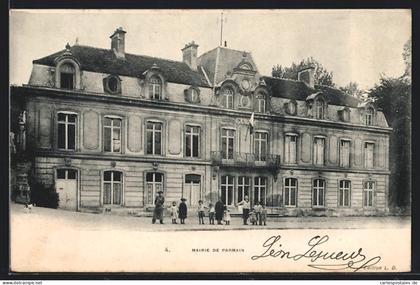 CPA Parmain, Mairie de Parmain