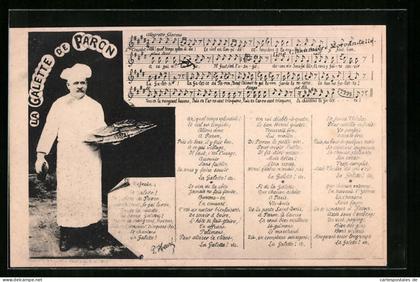 CPA Paron, La Galette de Paron