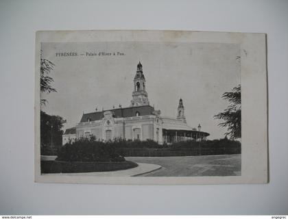 Carte Pau  -   Palais d'Hiver à Pau  1905