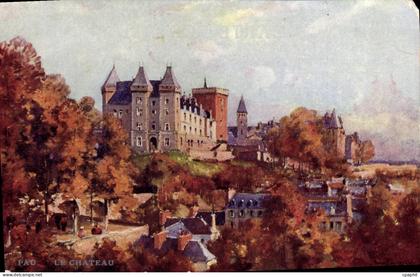 CPA Pau Le Chateau