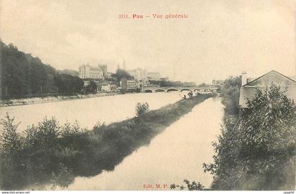 CPA Pau Vue Generale