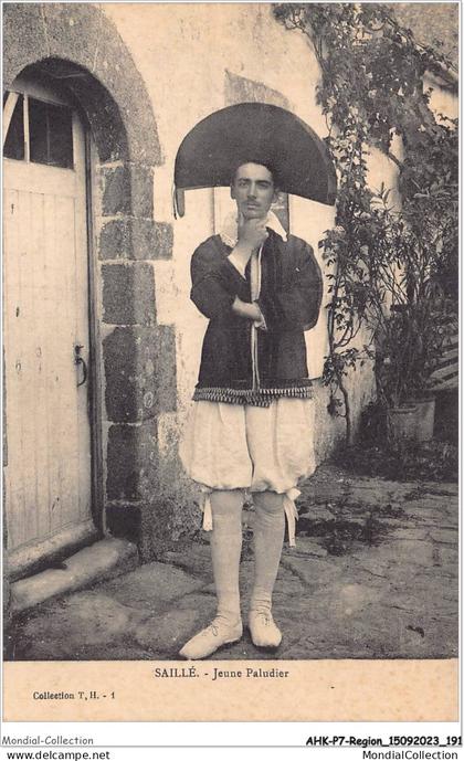 AHKP7-0649 - REGION - PAYS DE LA LOIRE - SAILLE - Jeune paludier /B